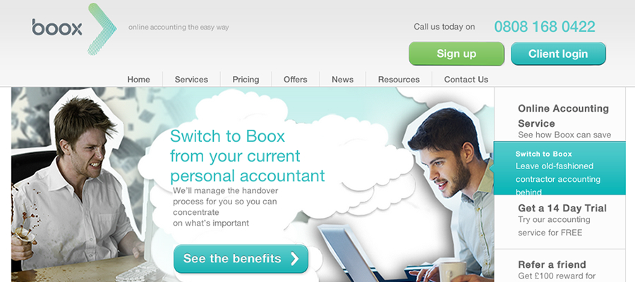 Visit Boox Accounting website